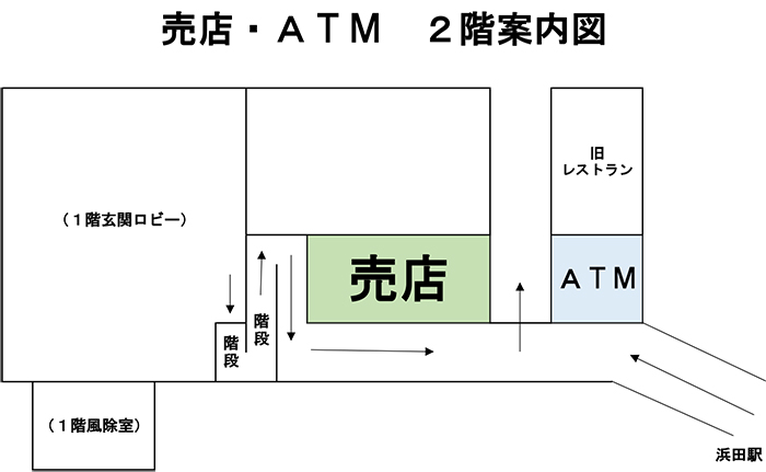 売店図面