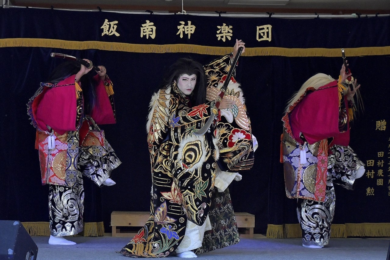 飯南高校 神楽演舞