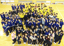 ④ 先輩後輩の仲がいい